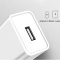 5V 2A EU Plug USB Adapter Mobile Phone Wall Charger For OPPO A12 A15 A1K A5 A9 A7 A8 F9 F11 Pro Samsung A7 2018 Micro USB Cable. 