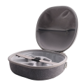 For 3 VR Travel Carrying Case for Quest 3 Protective Bag Hard EVA Storage Box VR Replacement Accessories (Grey). 