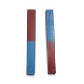 1 Pair 100 mm Magnet Bar - Red & Blue 4 inch Bar Magnet. 
