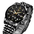Watches for Men Diamond Business Dress Analog Quartz Stainless Steel Date Luxury Casual Fashion Wrist Watch Waterproof Luminous. 