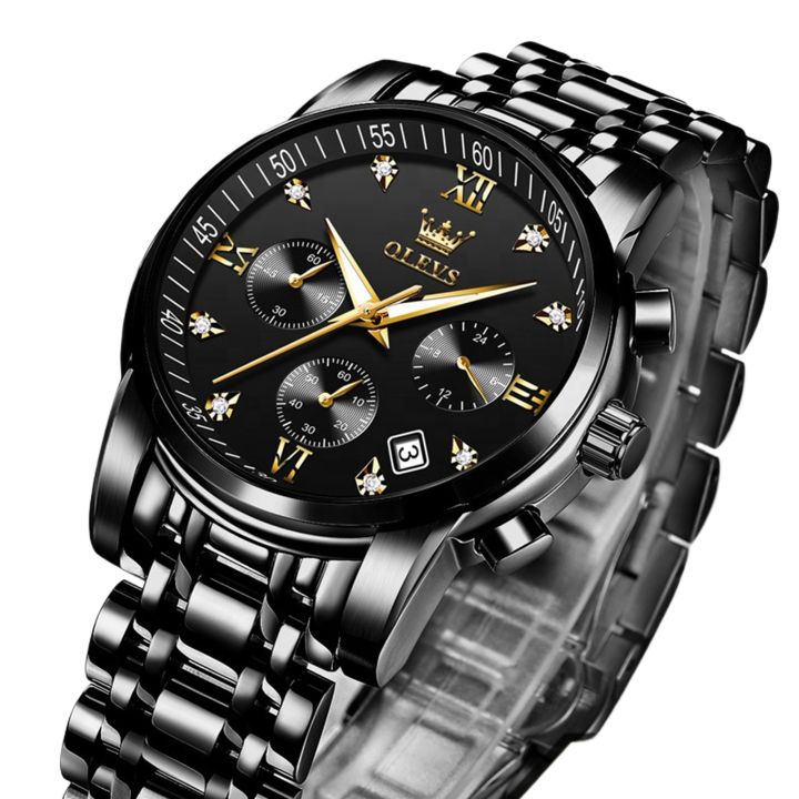 Watches%20for%20Men%20Diamond%20Business%20Dress%20Analog%20Quartz%20Stainless%20Steel%20Date%20Luxury%20Casual%20Fashion%20Wrist%20Watch%20Waterproof%20Luminous%20-%20Image%204