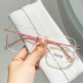 Transparent Computer Glasses Frame for Women Men Anti Blue Light Square Eyewear Blocking Glasses Optical Spectacle Eyeglass. 