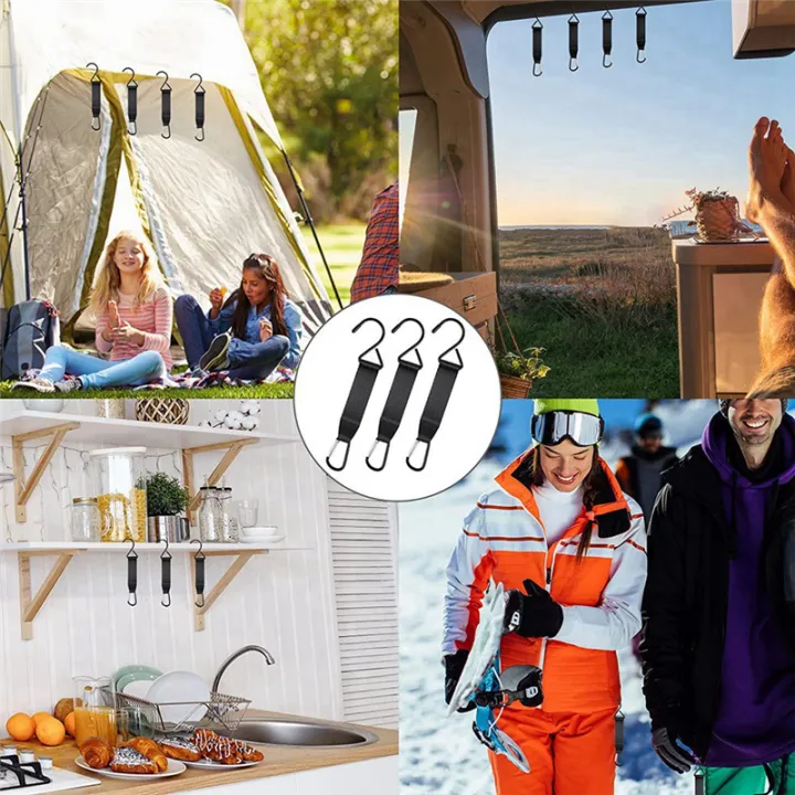 6%20Pcs%20Fence%20Hooks%20for%20Baseball%20Bag,%20Hooks%20with%20Nylon%20Safety%20Buckles%20Fence%20Hooks%20Black%20Metal+Nylon%20for%20Outdoor%20Sports%20Baseball,Softball%20-%20Image%205