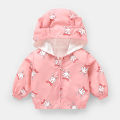 【Clearance Markdowns】 Baby Cartoon Full Print Baby Jacket 3 Spring and Autumn 6 Months Foreign Style Jacket Boys' Girls' Baby Children's Trendy.