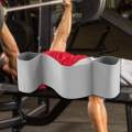 Bench Press Band Bench Bench Press Powerlifting Resistance Band Gym Workout Elbow grey.