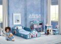 Disney Frozen II 5-Piece Toddler Bedroom Set | Material: Plastic | Assembled dimensions: 29.5″ W x 54.25″ D x 17.25″ H. 