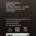 Symphony V141 Mobile Battery 3200 mAh. 