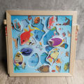 Premium Quality - Wooden Magnetic Games Fishing Toys Game Catch Worm Educational For Children Gifts Puzzle Toys - Trend and Need full. 
