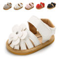 [TinyStepsBD] Flower design sandals for Baby Girls (White). 