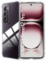 Oppo Reno 12 Pro 5G Premium Silicone Case Crystal Clear Soft TPU Ultra-Thin Transparent Flexible Protective Mobile Phone Back Cover.