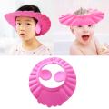 Adjustable Baby Shower Cap - Pink color.
