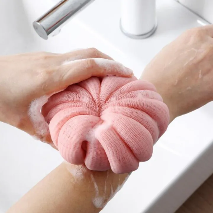 Nylon%20Bath%20Bubble%20Ball%20Exfoliating%20Scrubber%20Soft%20Shower%20Mesh%20Foaming%20Sponge%20Body%20Skin%20-%20Image%202