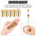 8 Sets Standoff Screws Advertising Nail Standoff Wall Mounting Hardware for Hanging Acrylic Picture Frame (12 x 20mm).