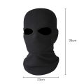 1pcs Lycra Motorcycle Full Face Mask Men Women Wargame Cycling Ski Snowboard Wind Cap Winter Warm Neck Black Bike Outdoor Sports.