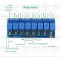 5V Relay Module DC 5V Eight Channel Isolated Relay Control Module With Screw Terminal For Arduino 8 Channel DC5V With Optocoupler Protection. 