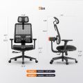 NEWTRAL MAGICH002 Ergonomic Chair, Auto-Following Backrest, Adaptive Lower Back Support, Adjustable Headrest Seat Depth, 4D Armrest Recliner, 3 Positions to Lock. 