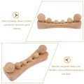 Cervical Spine Neck Pillow for Sleeping Cervical Pillow Meditation Bench Korean Wooden Pillow. 