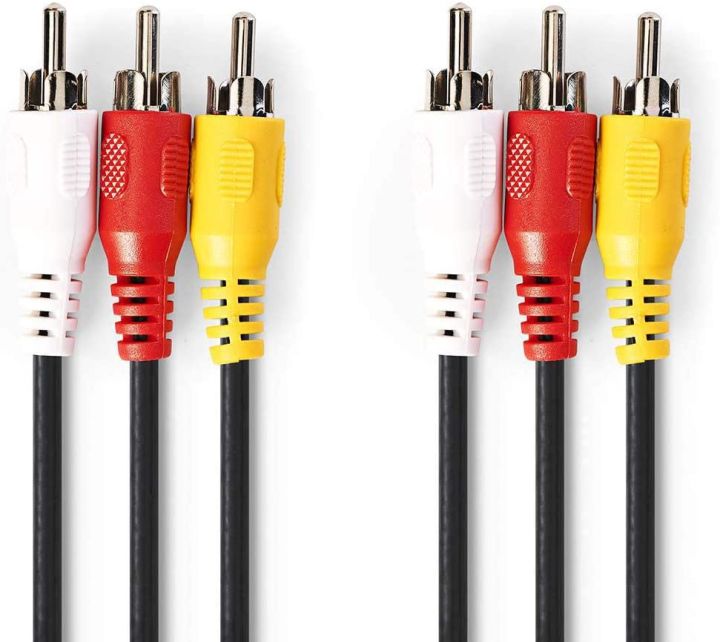 1.5m%203%20RCA%20MALE%20to%203%20RCA%20CABLE%20MALE%20PLUG%20AUDIO%20PHONO%20VIDEO%20AV%20DVD%20-%20Image%202