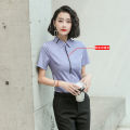 Business Shirt Female Student Korean Style Loose 2024 Spring and Autumn New Slim Bottoming White Shirt Formal Suit Work Clothes.