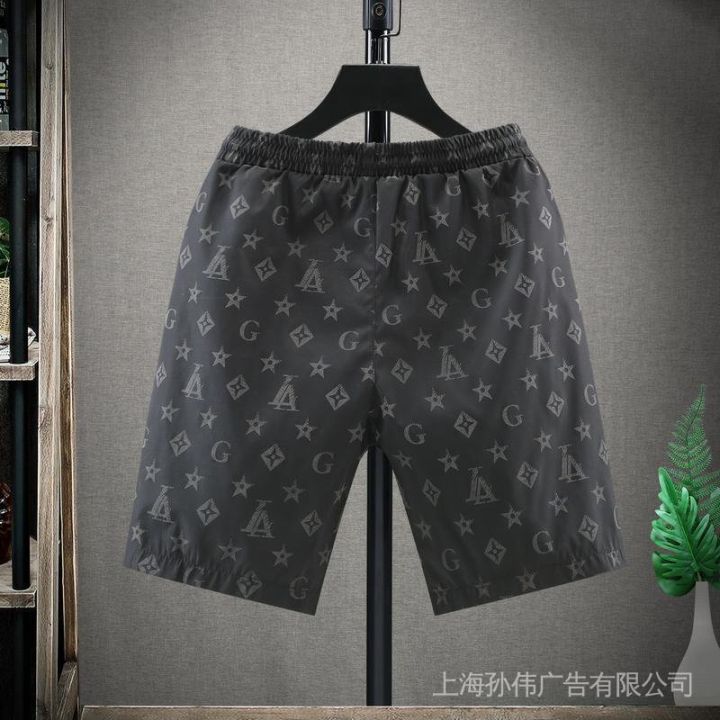 Ice%20Silk%20Quick-Drying%20Shorts%20Men's%20Trendy%20Unique%20Reflective%20Slim%20Cropped%20Pants%20Internet%20Celebrity%20Smart%20Guy%20Pants%20Quick-Drying%20Beach%20Pants%20-%20Image%208