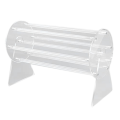 Acrylic Claw Clip Organizer Holder,360Degree Rotating Claw Clip Holder and Storage,Hair Clip Organizer Display for Women. 