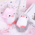 Lovely 12CM Penguin Stuffed Plush Toy Baby kid's Gift Key Chain Plush Toy Doll.