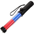 1 Traffic Control Wand Led Light Safety Warning Flashlight Wand Emergency Traffic Baton Led Flashing Stick 29cm Without.