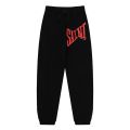 Saint Michael Simple Printed Men's Women's Casual Trousers Autumn Wnter Thin Section Terry Sweatpants. 