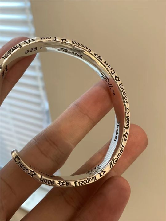 Vintage%20Graffiti%20Cuff%20Bangle%20for%20Men%20Women%20Graffiti%20Bangle%20for%20Men%20Women%20Doodle%20Freedom%20Anti%20War%20Peace%20Metal%20Couple%20Bracelets%20-%20Image%202