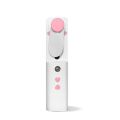 Portable Handheld USB Rechargeable Water Misting Spray Air Cooling Fan. 