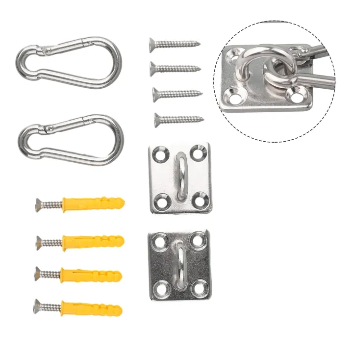 2Pcs%20Door%20Buckles%20Ceiling%20Hook%20Wall%20Mounted%20Hook%20Heavy%20Duty%2050x25mm%20Stainless%20For%20Yoga%20Swings%20Hammocks%20Bracket%20Hardware%20Tools%20-%20Image%202