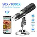 Wireless Digital Microscope 50X-1000X Magnification Flexible Stand for Android IOS iPhone PC Electronic Stereo Wifi Microscope.