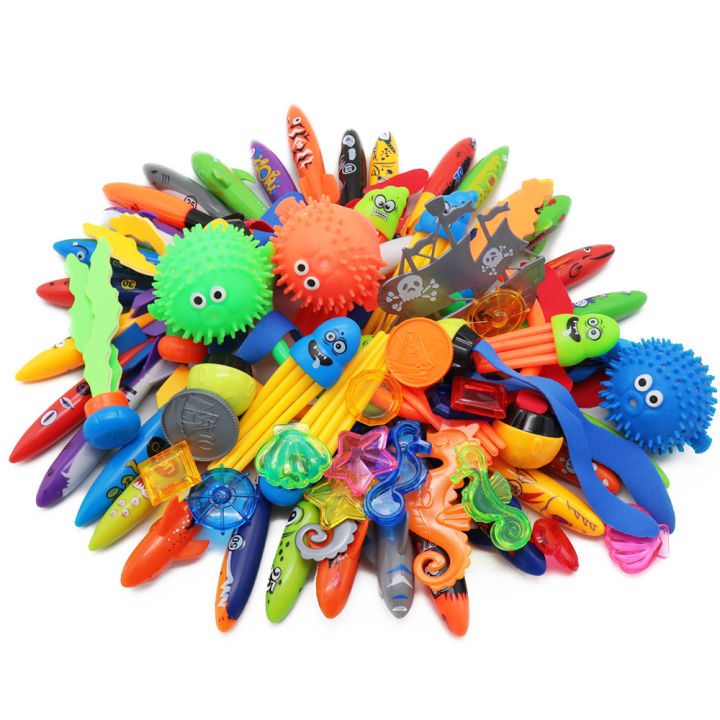 Toys%20Balls%20Cross-border%20Amazon%20Water%20Splash%20Diving%20Toys%20Kids%20Pool%20Treasure%20Hunt%20Diving%20Torpedo%20Water%20Ring%20Diamond%20Set%20Toys%20-%20Image%204