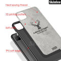 Phone case For Redmi K70 Pro K70E Back cover Luxuy Brand Cloth Texture Deer Fabric Jeans Elk Cover For Redmi K70E K70 Pro Cover cases.
