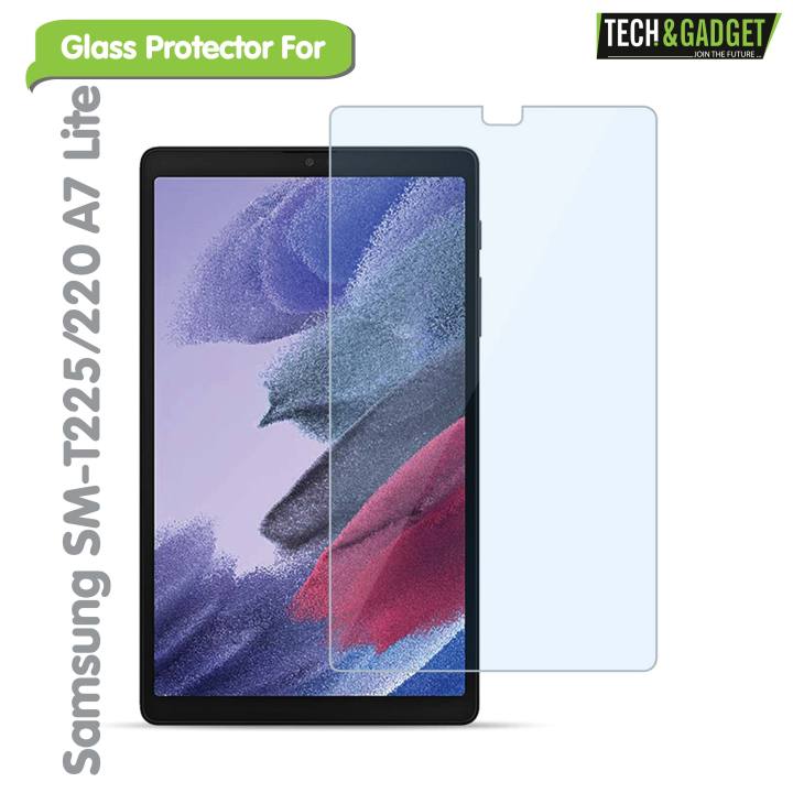 Samsung%20Galaxy%20Tab%20A7%20Lite%20(T225)%20Luxury%20Horizontal%20Flip%20Book%20Cover%20(Gold)%20+%20Tempered%20Glass%20Protector%20for%20Samsung%20Galaxy%20Tab%20A7%20Lite%20(T225)%20(2in%201%20Combo)%20-%20Image%206