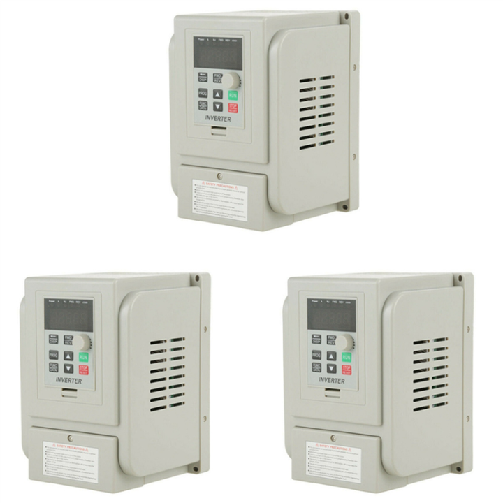 3X 2.2KW 3HP 220V Variable Frequency Drive Inverter CNC VFD VSD Single ...