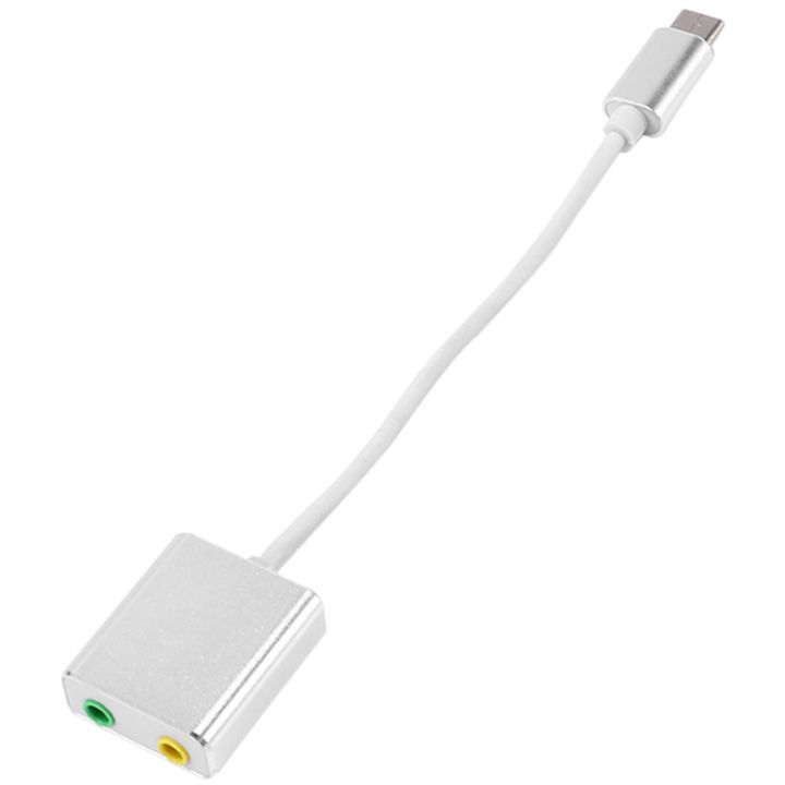 Connector%20Type%20C%20Cable%20Sound%20Card%20Splitter%20External%20Adapter%20Headphone%20Usb%20Sound%20Card%20External%20Adapter%20With%203.5Mm%20Female%20-%20Image%202