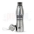 Prox Stainless Steel Vacuum (1000ml) Single Layer SS Non Thermal Silver Water Bottle_WB-2159. 