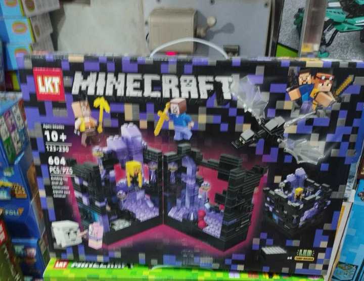 Building blocks set Minecraft set toy (604pcs)