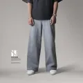 Baggy Fit Gray Denim Jeans for Men - Trendy & Comfortable | Made in Bangladesh. 