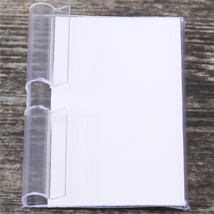 50Pcs%20Clear%20Plastic%20Label%20Holder%20Price%20Tag,%20for%20Storage%20Bins%20Labels%20-%20Image%205