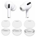 Replacement Eartips For AirPods Pro 1st 2nd Ear Tips Buds Silicone Rubber Eartips Earbuds Cap Gel Accessories XS/S/M/L White JokeT. 