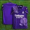 Madrid Jersey 2026/2027 Premium Collar polo Football Jersey For Men - Half Sleeve Polo Jersey - Madrid Jersey 2026. 