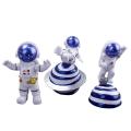 3Pcs PVC Astronaut Statue Spaceman Figurine Action Figure for Shelf Bedroom Kids Gift. 