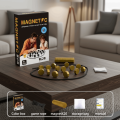 Christmas Casual Game Magnetic Rocks Magnetic Effect Chess Games Multiplayer Develop The Mind Board Game Set Interactive Develop Intelligence Magnetic Strategy Games Family. 
