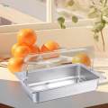 Buffet Chafer Set Food Tray Chafing Dish for Dining Wedding Kitchen. 