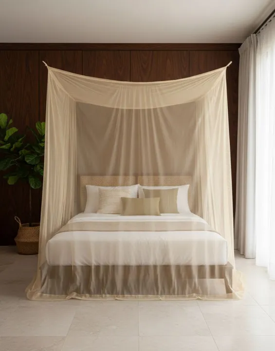 Digital%20%20Mosquito%20Net%20With%20New%20Design%20and%20Huge%20Airflow%20For%20King%20Size%20Bed%20(6*7)%20feet's%20-%20Image%202