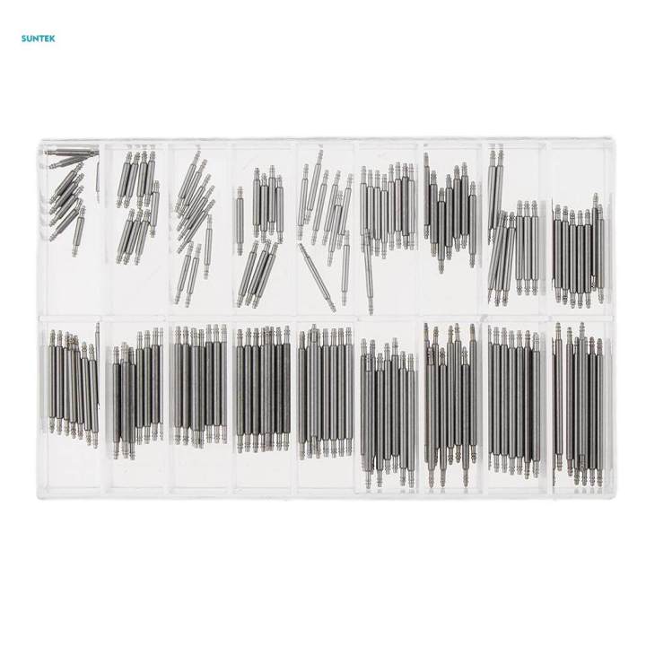 10xStainless%20Steel%20Watch%20Band%20Spring%20Bars%20Strap%20Link%20Pins%20for%20Watchmaker%20144Pcs%20-%20Image%206