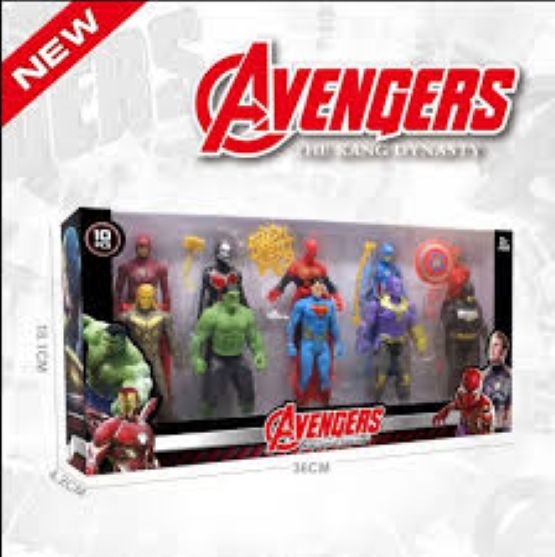 Avengers%20Toys%20Set%206pc%20-%20Captain%20America,%20Ironman,%20Panther%20and%20Spider%20Man%20-%20Image%202