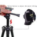 3120A Aluminum Alloy Tripod For Camera And Mobile (Black Colour) - Highest Performance.